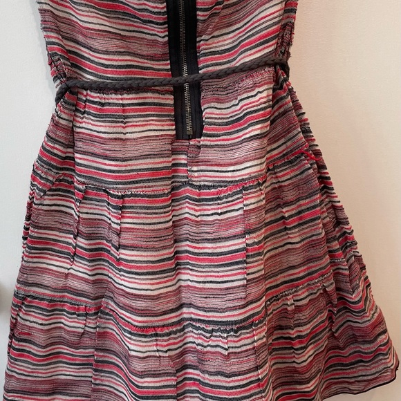 By Zoe Feist strapless gauze mini dress size 2 - Picture 6 of 6